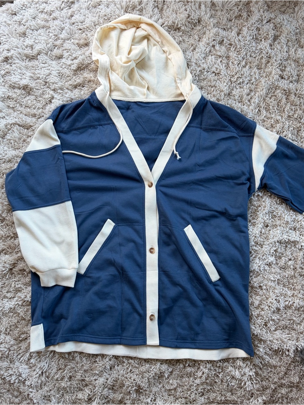 Mixed Media Hoodie